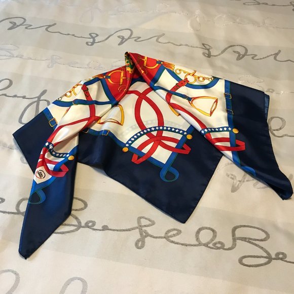 Equestrian Influence - Brightly Coloured Scarf - Picture 7 of 7